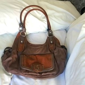 Guess brown purse